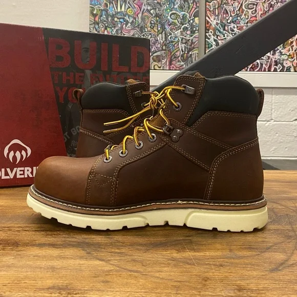 Wolverine I-90 Wedge CM Work Boots 11.5 Mens - Picture 5 of 10
